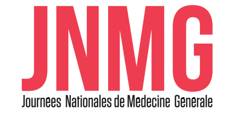 Logo des JNMG, journées nationales de la médecine générale. Moment de rassemblement où SimforHealth annonce le lancement officiel de RareSim